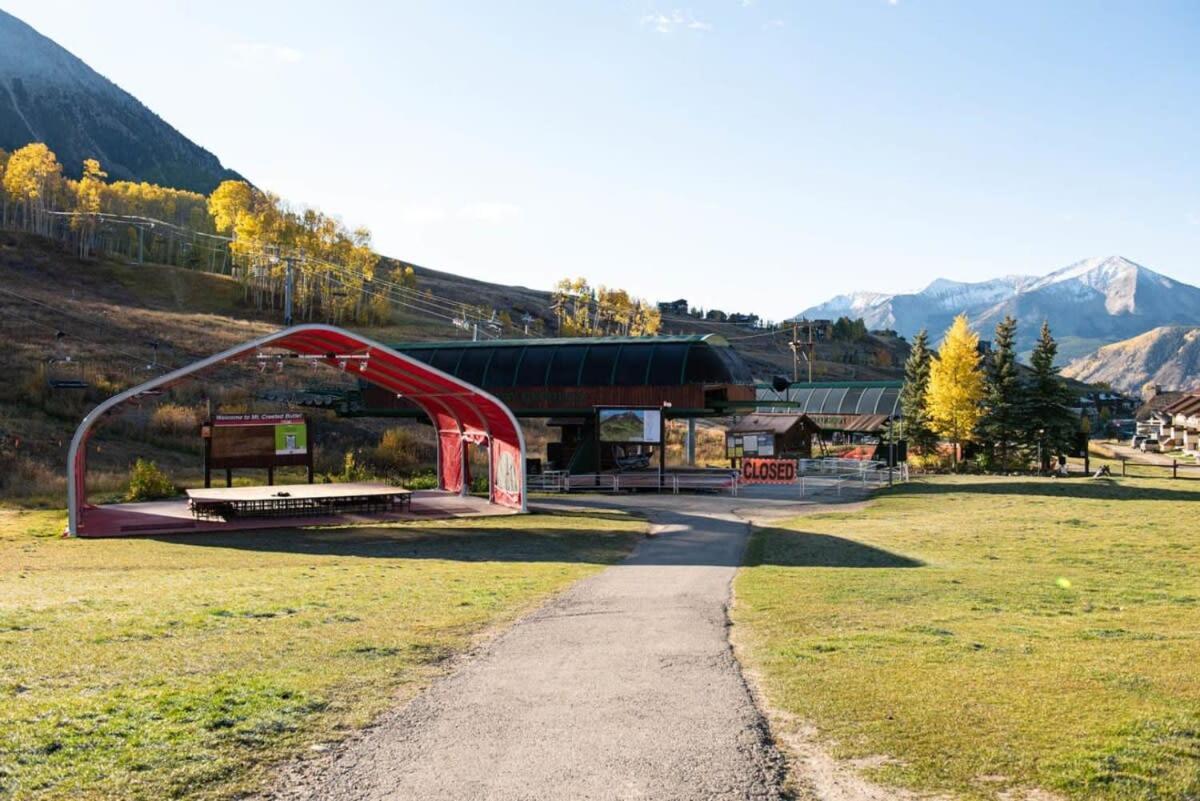 Studio 518 At Perfect Location With Pool And Hot Tub Crested Butte Dış mekan fotoğraf